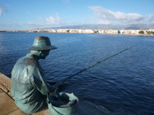 Pesca al porto